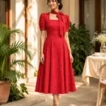Polka Dotted Red