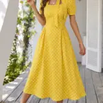Polka Dotted Yellow