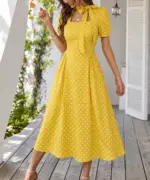 Polka Dotted Yellow