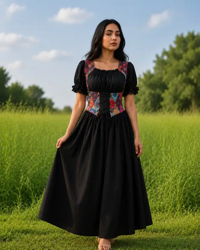 Scarlet Black Corset Dress