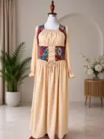 Scarlet Cream Corset Dress - Image 3