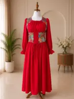 Scarlet Rose Corset Dress - Image 2