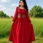 Scarlet Rose Corset Dress (3)